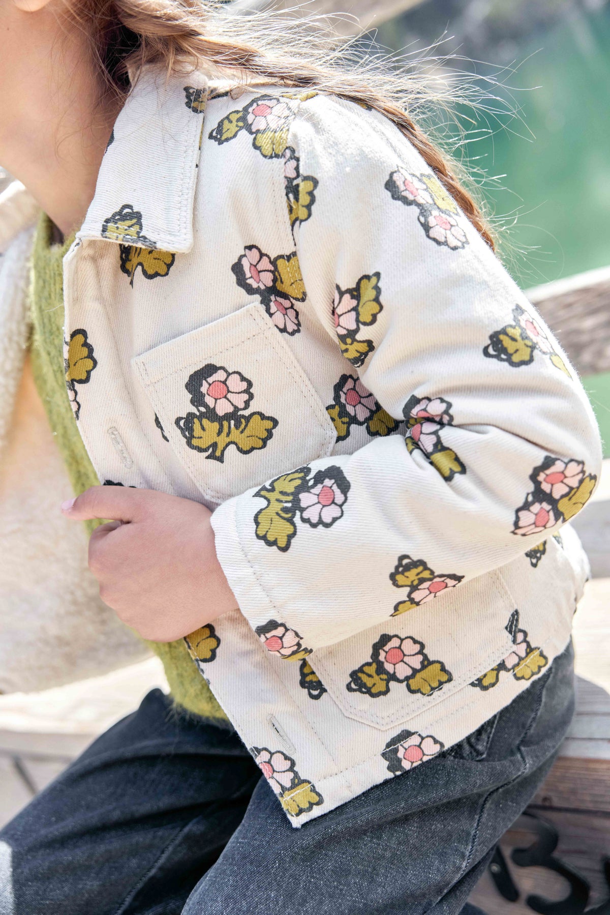 Jacket - Ermana Faroe Flower