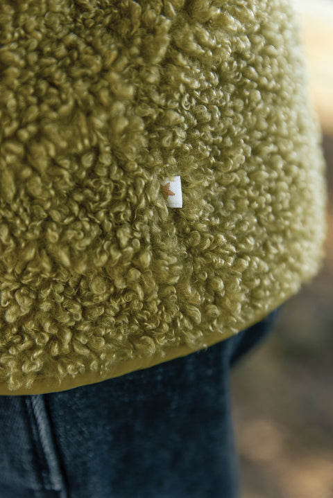 Veste - Molly Sherpa Vert Tige - Image principale