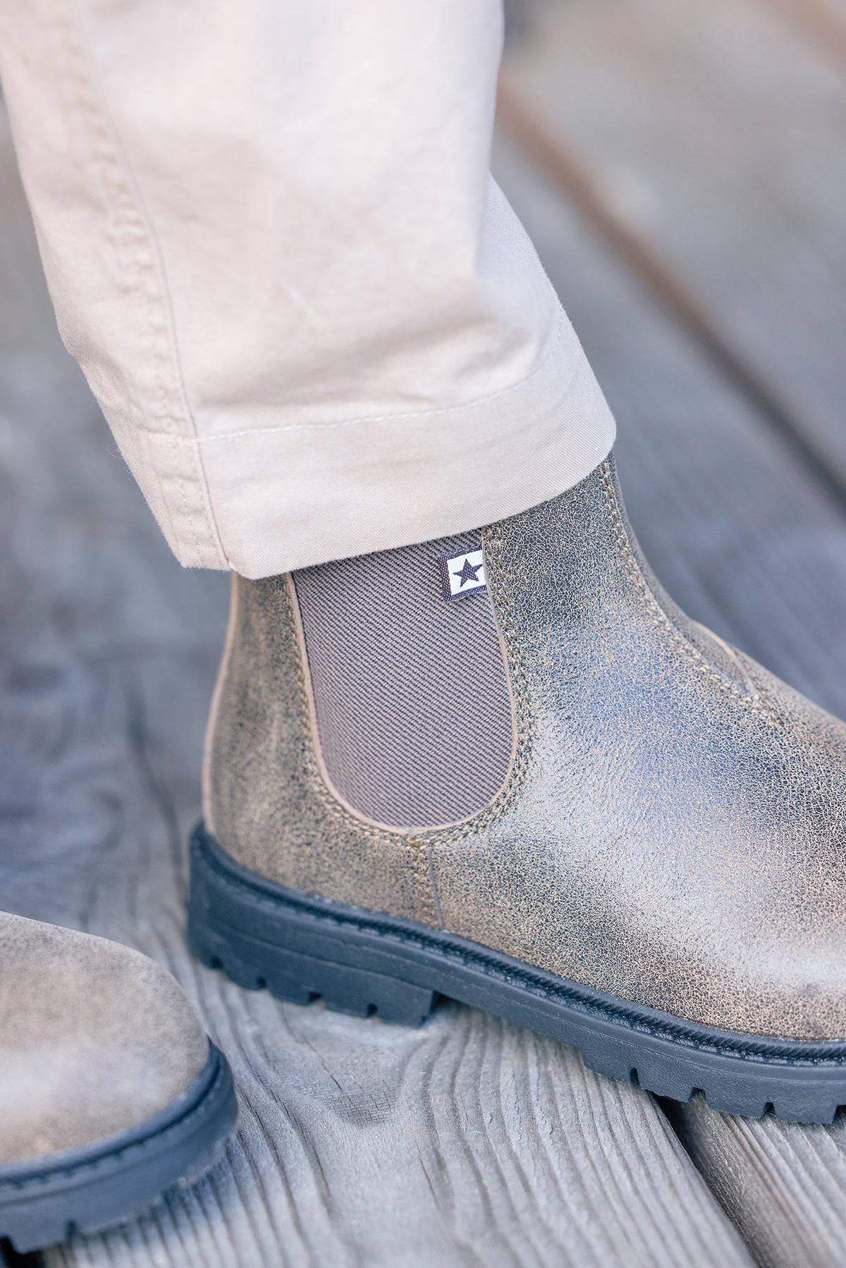 Boots - Chelsea Marron