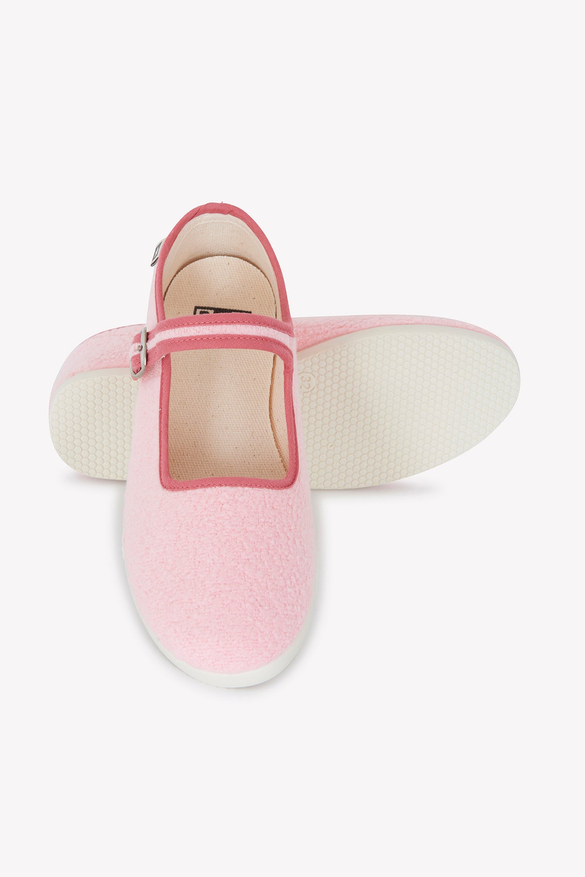 Merceditas - Jane de borreguito rosa Pinkyee
