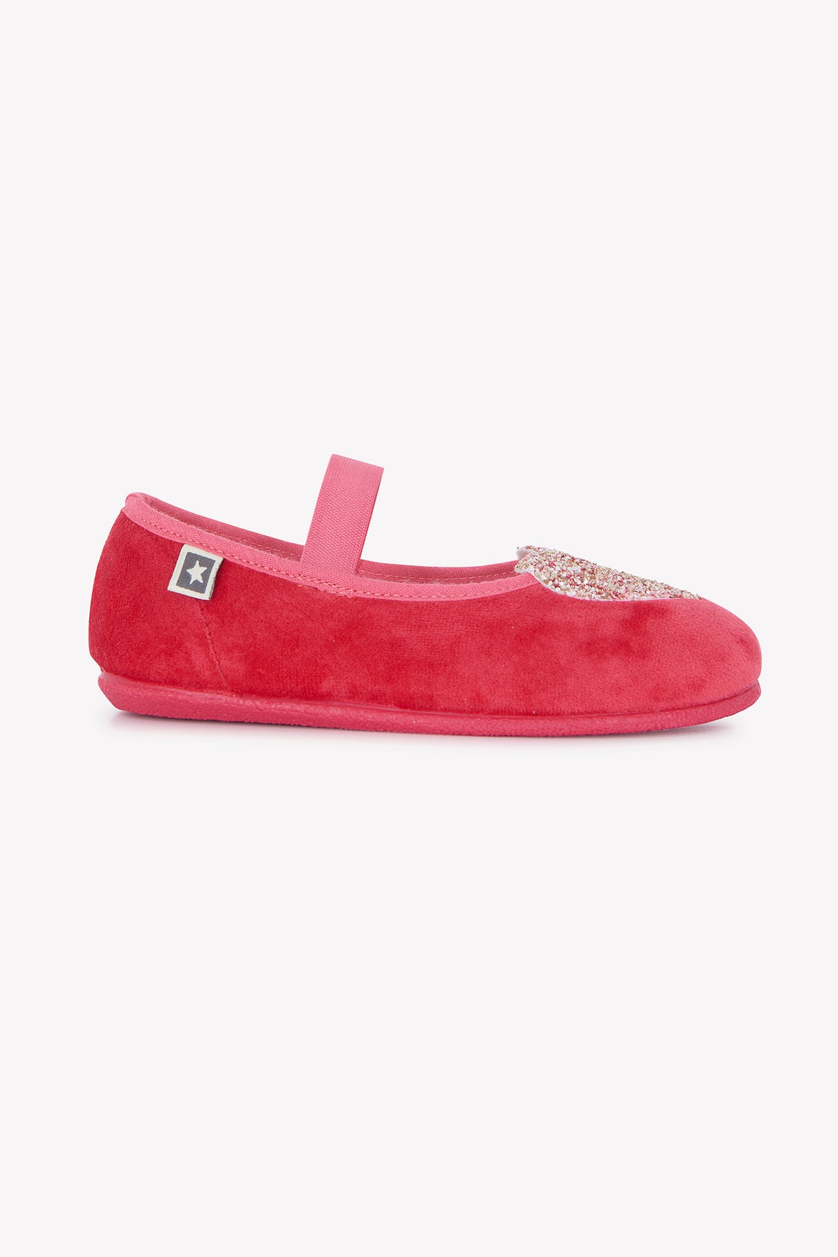 Sko med rem - Sarra i Faroe-rosa velour