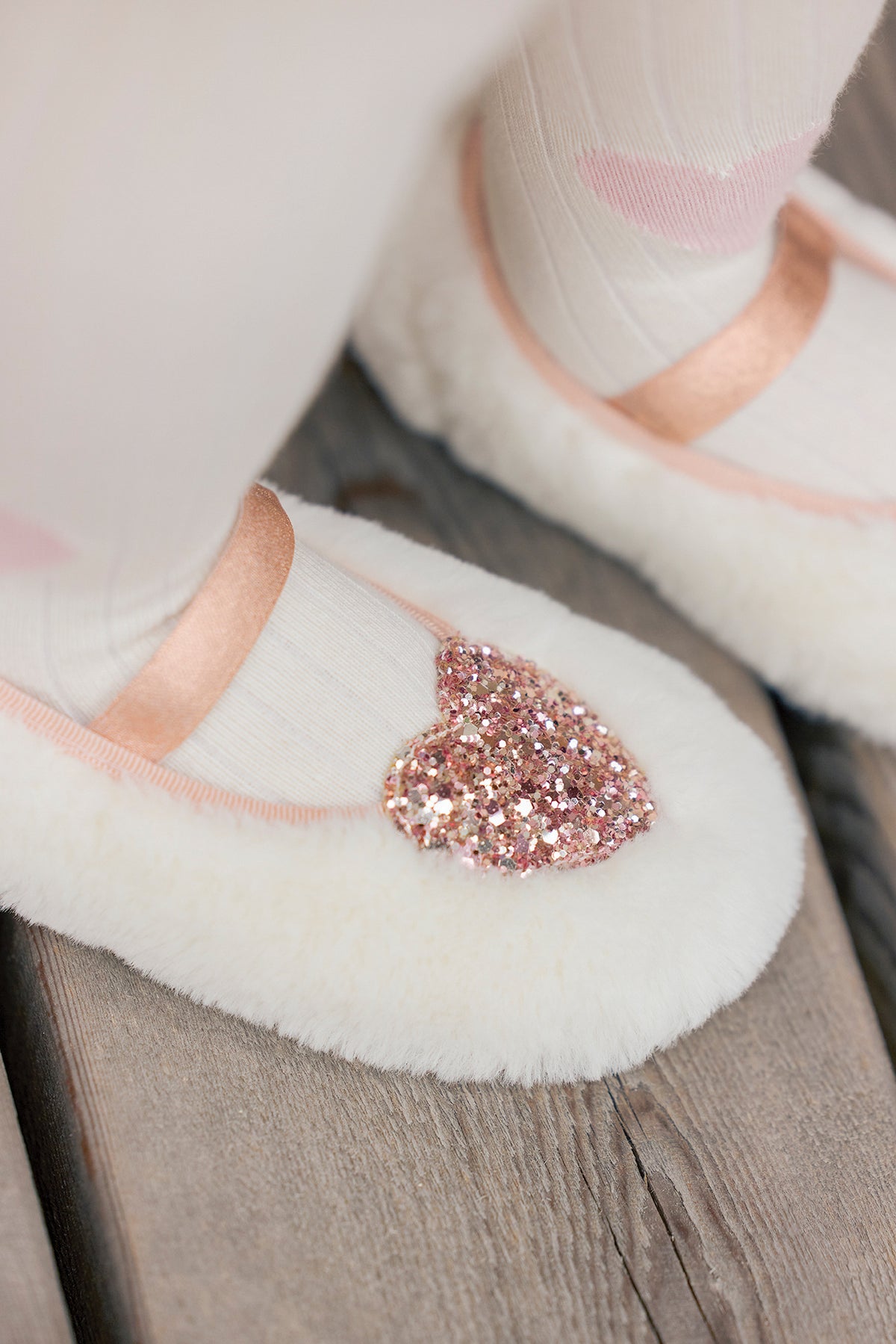 Chaussons - Sarra Ecru Ecru Bonton