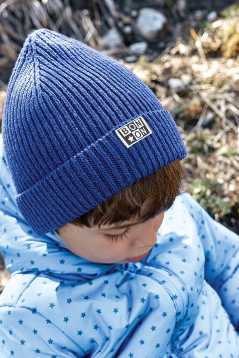 Bonnet - Myrtille Bleu Brut - Image principale