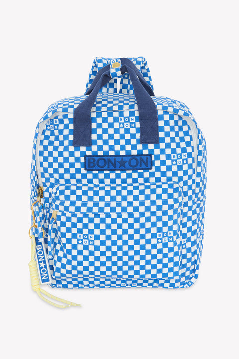 Sac à dos - Anses Damier Bleu - Image principale