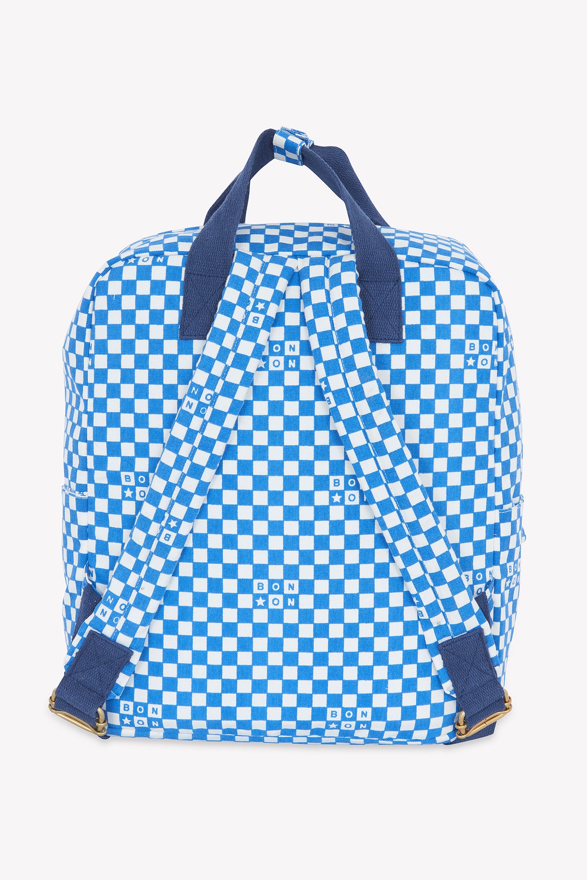 Rucksack - Henkel Blaues Karomuster