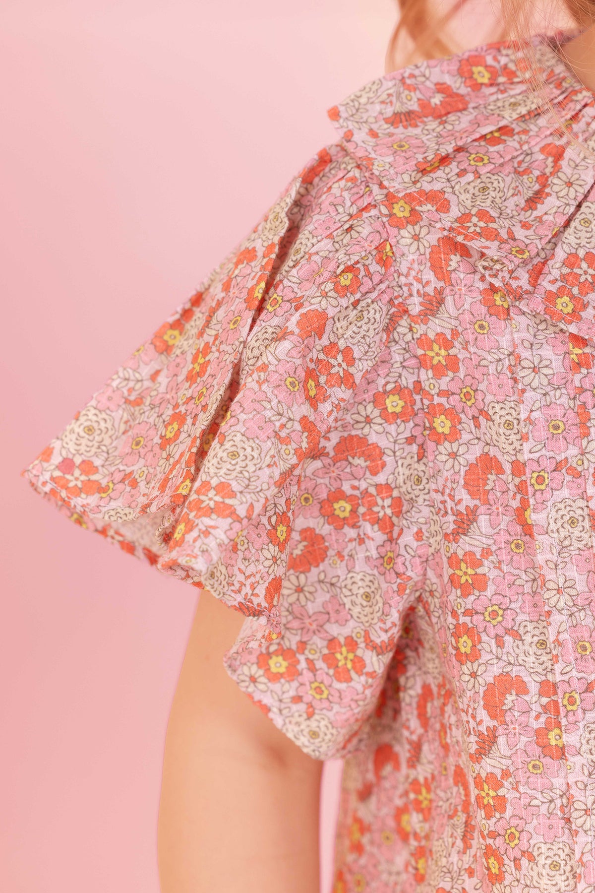 Blouse - Nancy Flores Vintage Rosa