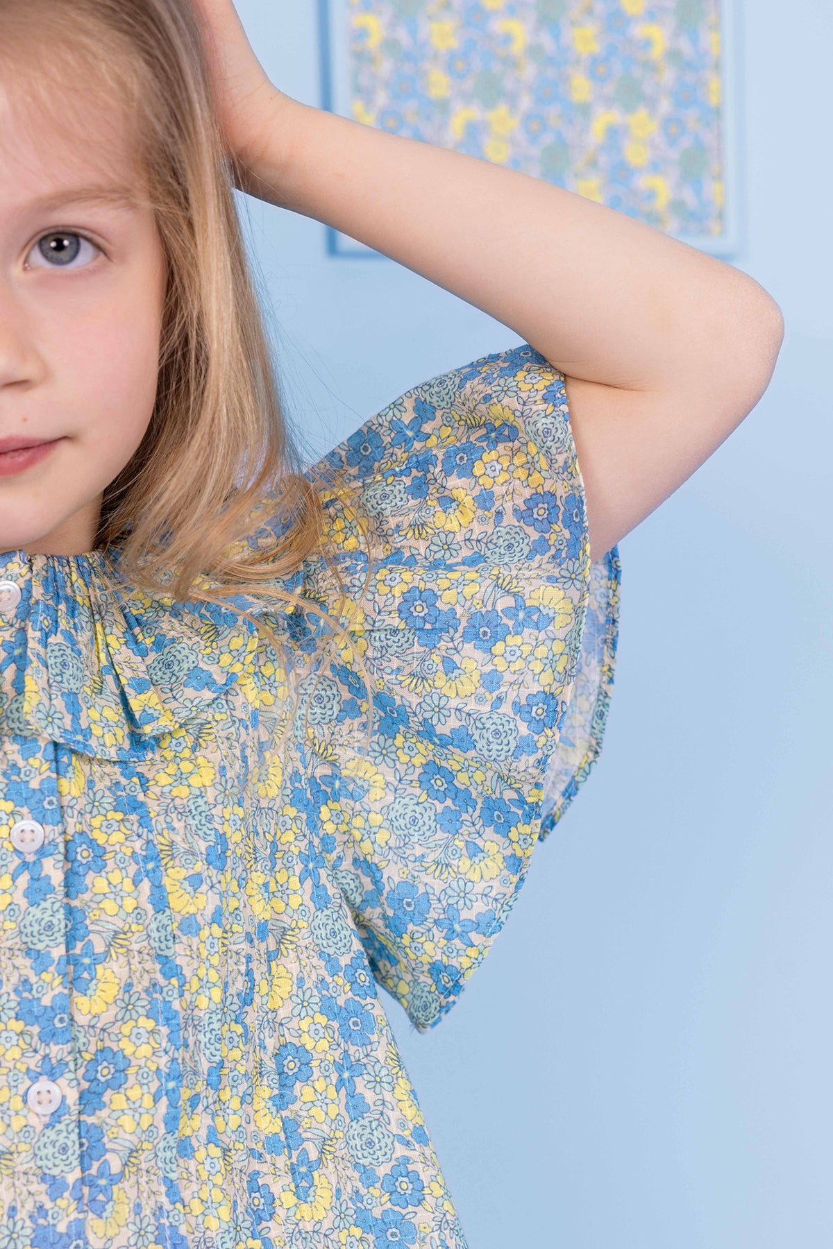 Blouse - Nancy Flores Vintage Azules