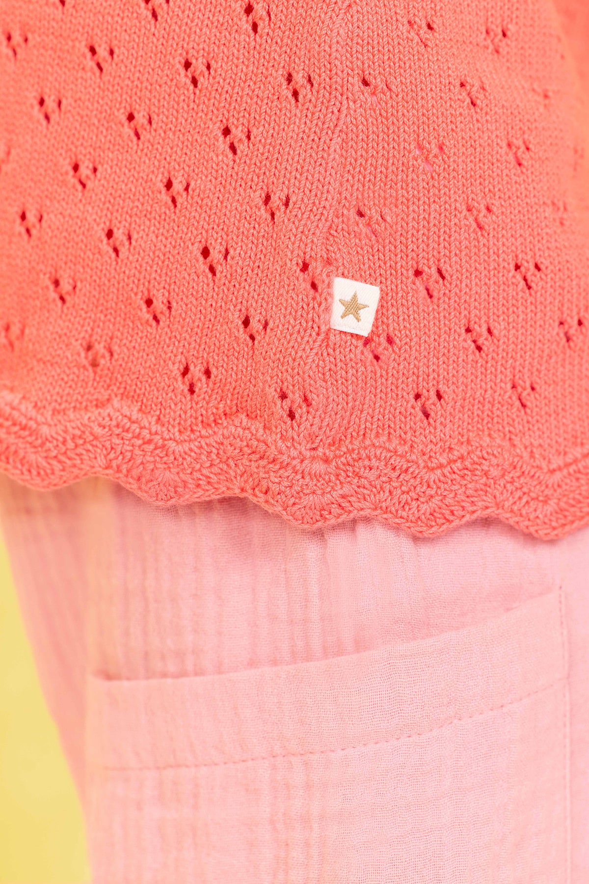 Top - Noix Rose Coton