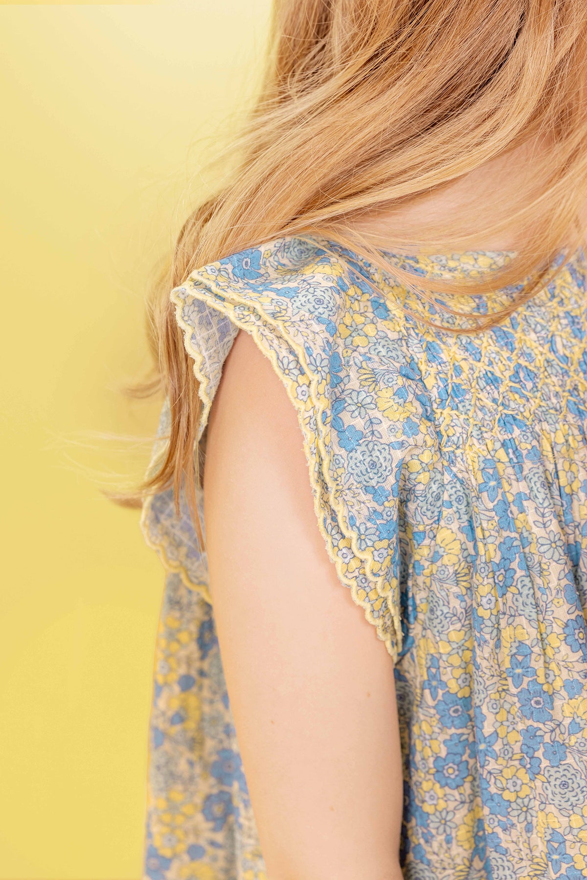Robe - Léna Fleur Vintage Bleu