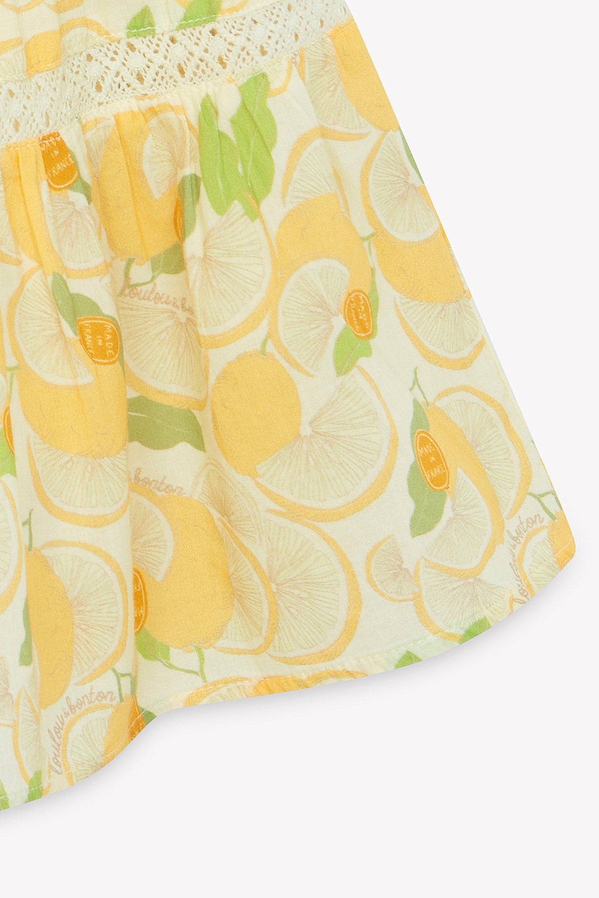 Kleid - Lypso in Zitronengelb Loulou x Bonton