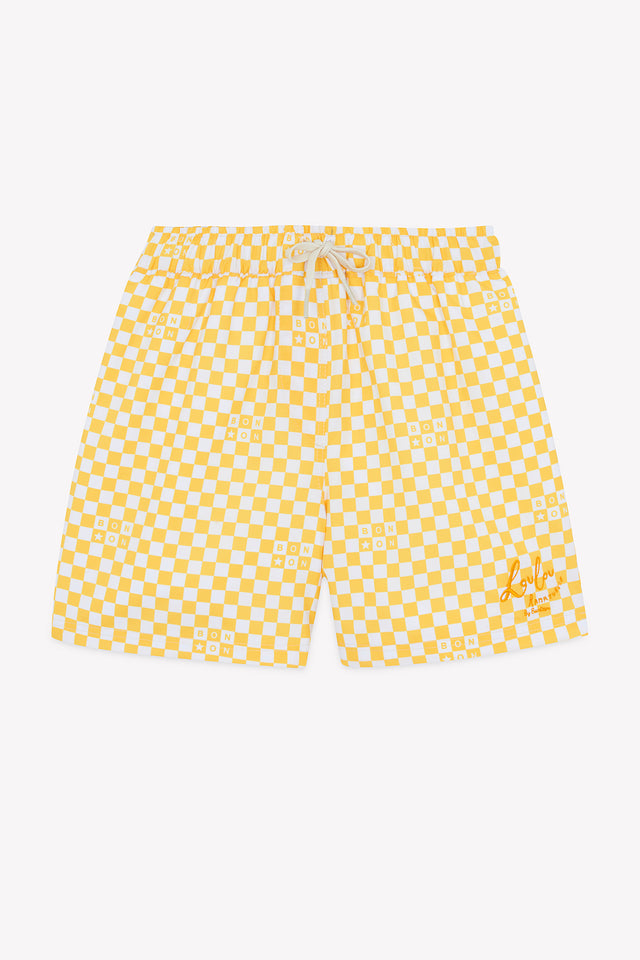 Short de bain - L'Océan Vichy Loulou x Bonton - Image principale