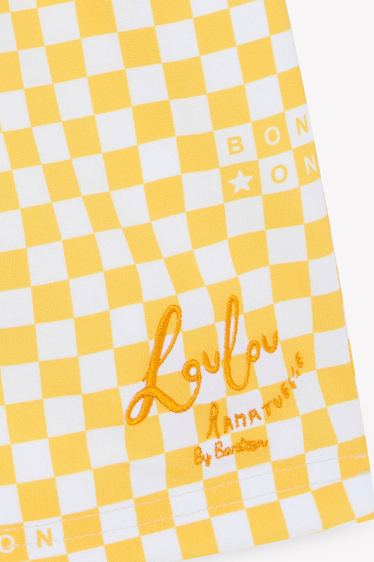 Swim Short - L'Océan Two-tone gingham Loulou x Bonton