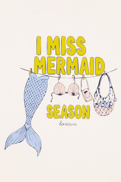 T-shirt - Patch Mermaid Coton - Image principale