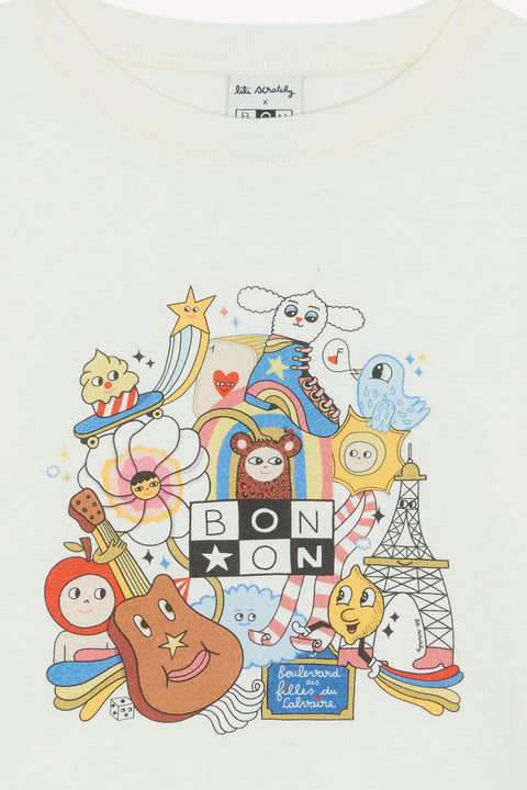 T-shirt - Patch Paris Bonton x Lili Scratchy - Image principale