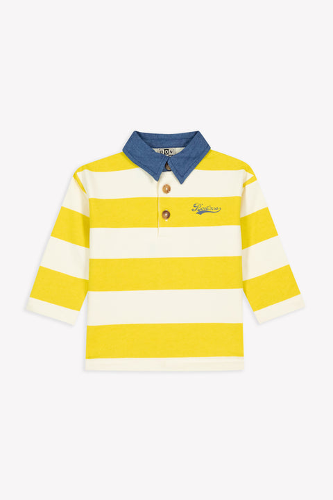 Polo - Pesto Rayures Coton - Image principale
