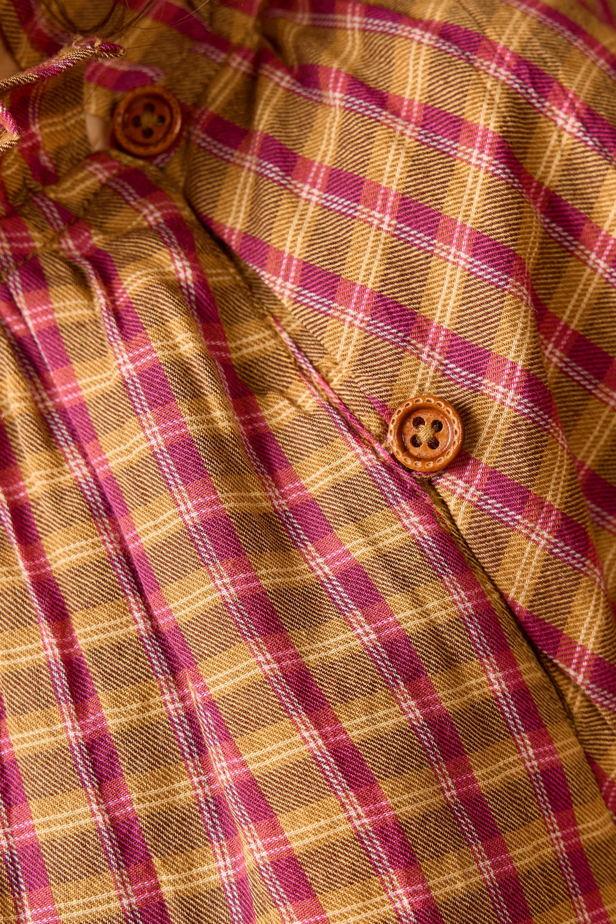 Blouse - Pomme Cotton Check