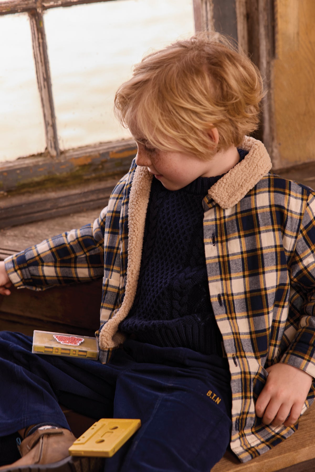 Overshirt - Piloti Fish Check Cotton