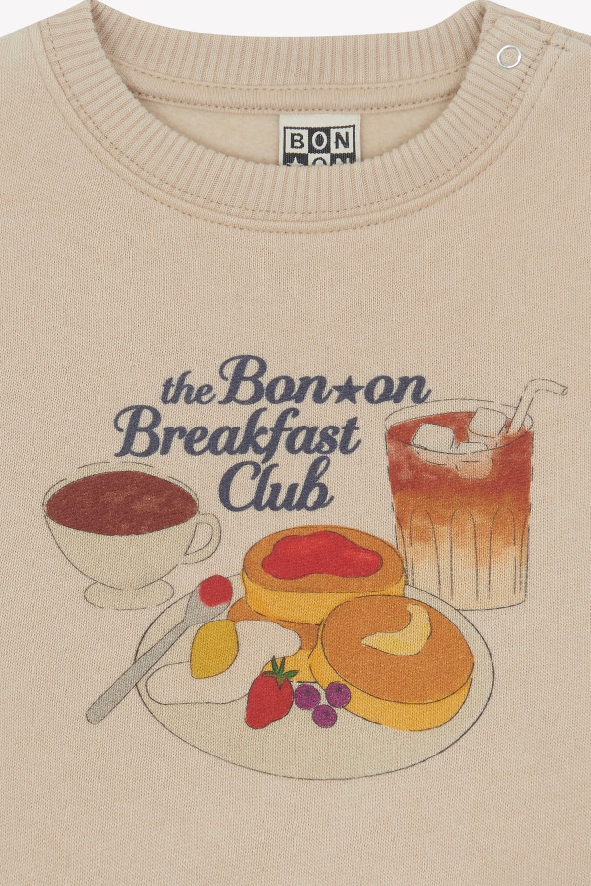 Sudadera - Smily Breakfast de algodón