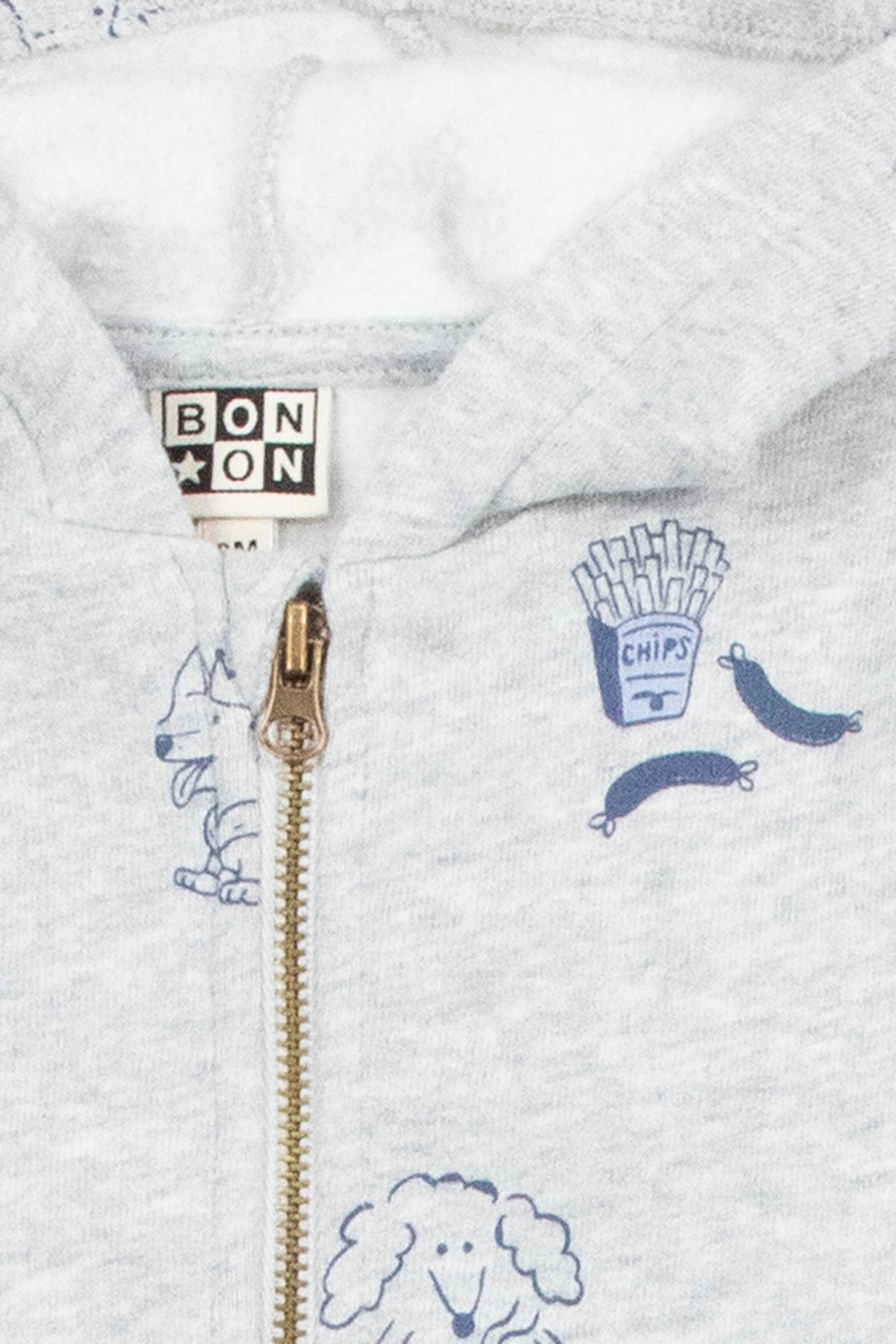 Sweatshirt - Lu Dog aus Baumwolle