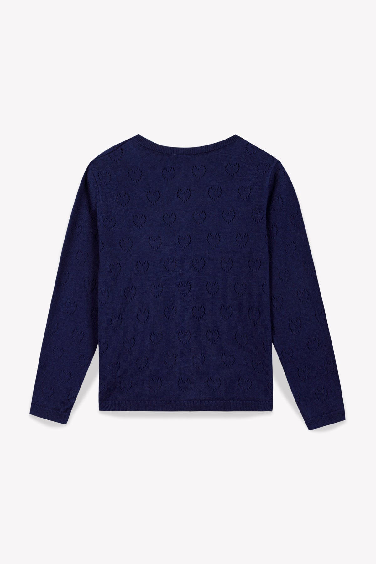 Cardigan - Lilou Blue Coton Cachemire