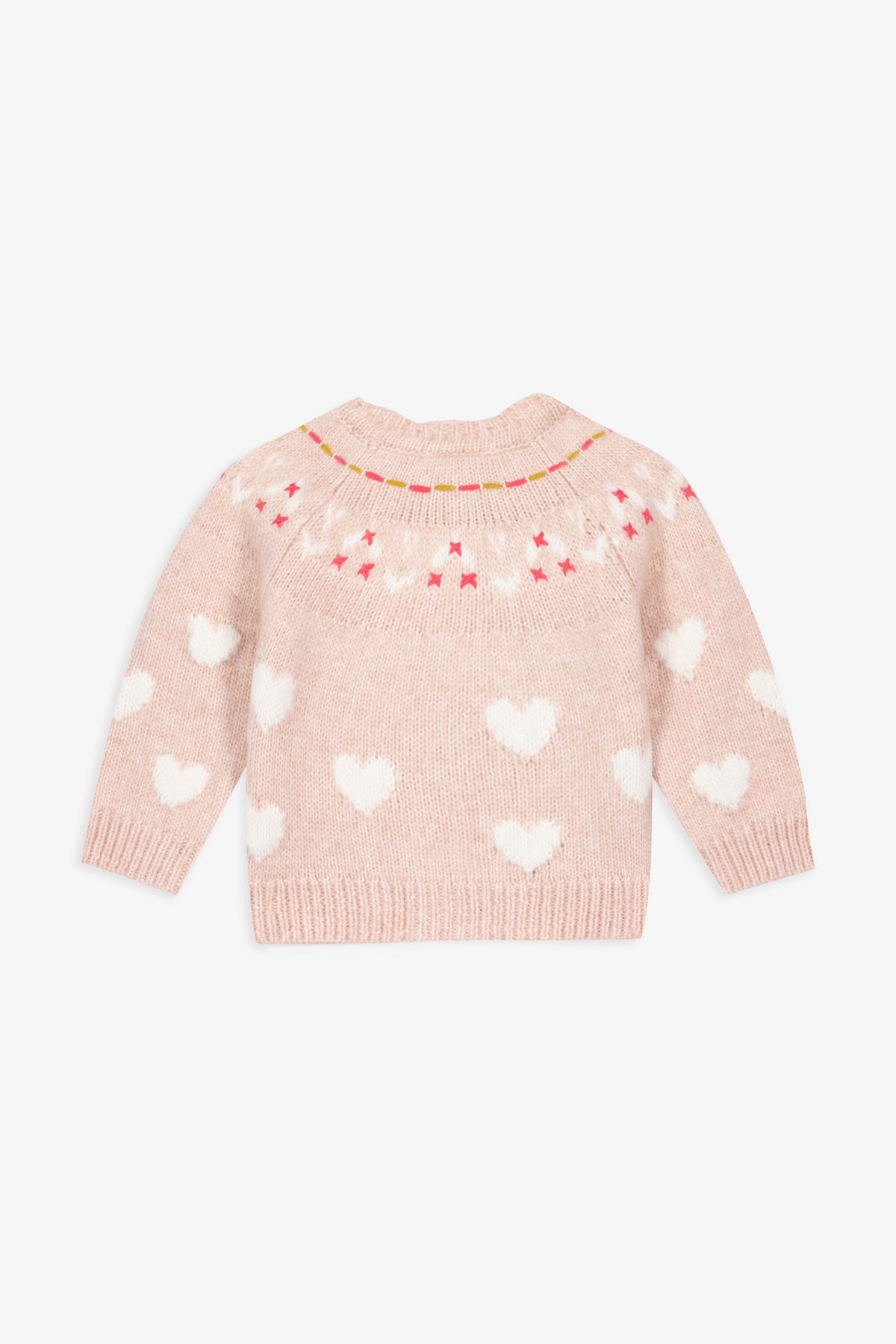 Gilet - Pastel Rose Jacquard