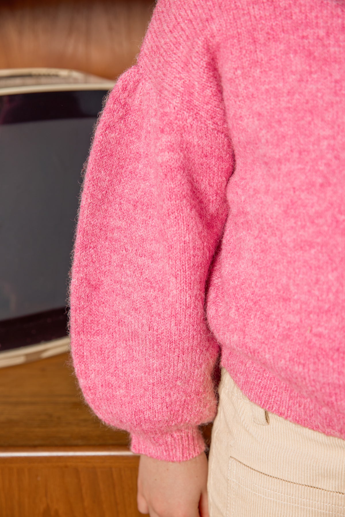 Cardigan - Paloma Rosa Flæse