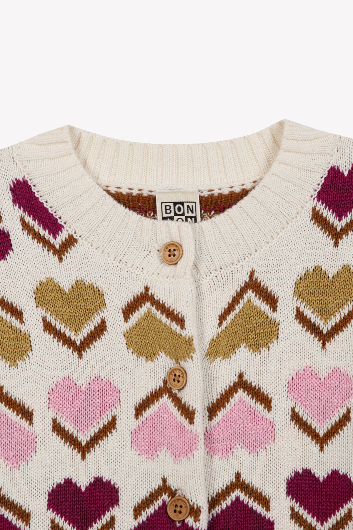 Cardigan - Maligne Milk Jacquard