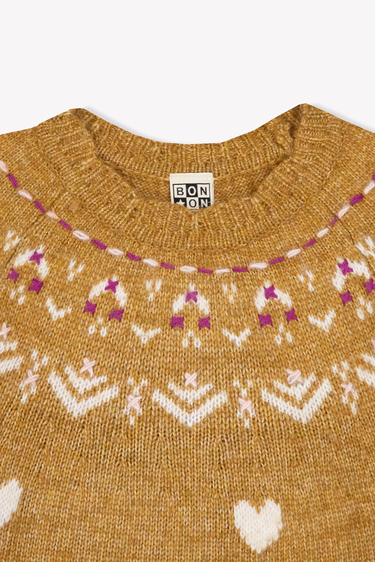Sweater - Pastel Nuts Jacquard