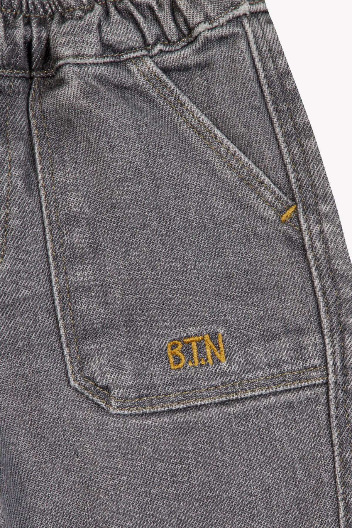 Jeans - Mike i grå denim og bomuld