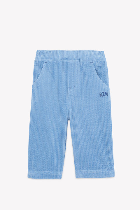 Pantalon - Paco Bleu Velours - Image principale