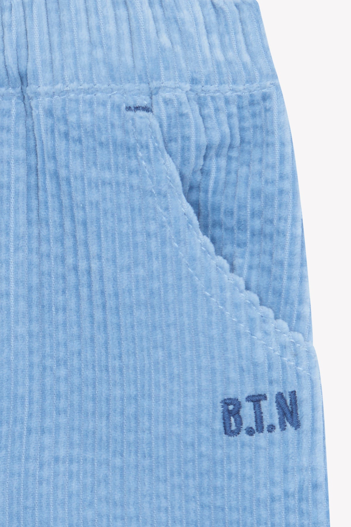 Trousers - Paco blue velvet