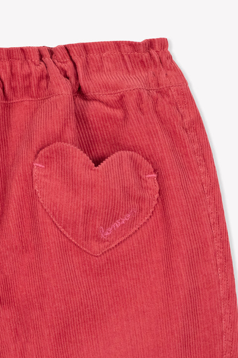 Pantalon - Duck Rose Velours - Image principale