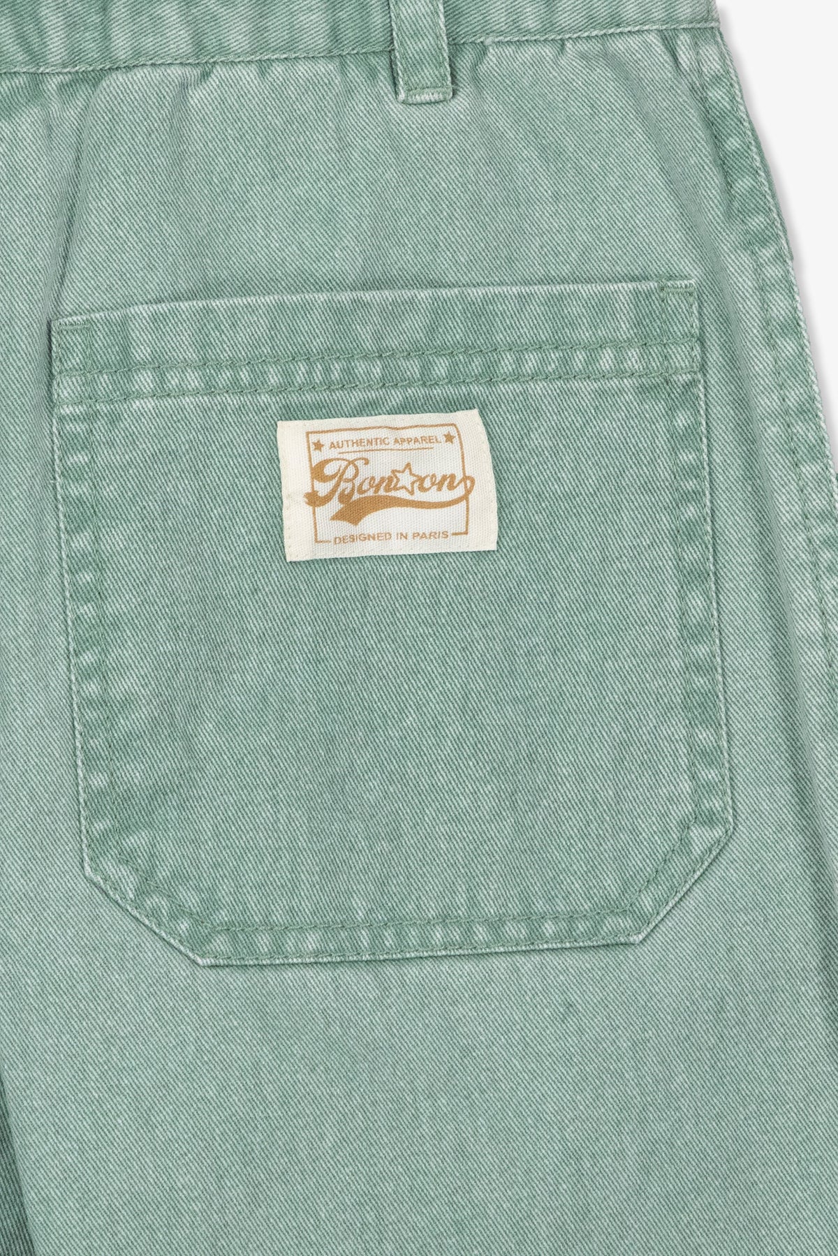 Jeans - Pollen in Khaki aus Baumwolle