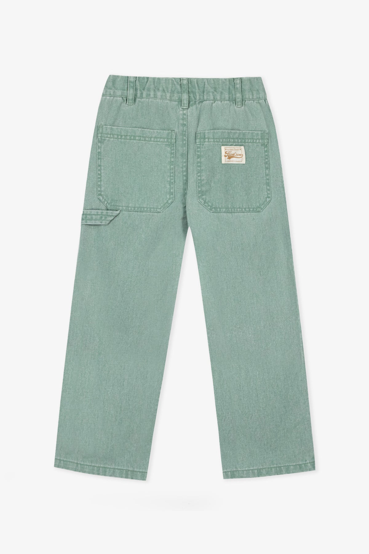 Jeans - Pollen in Khaki aus Baumwolle