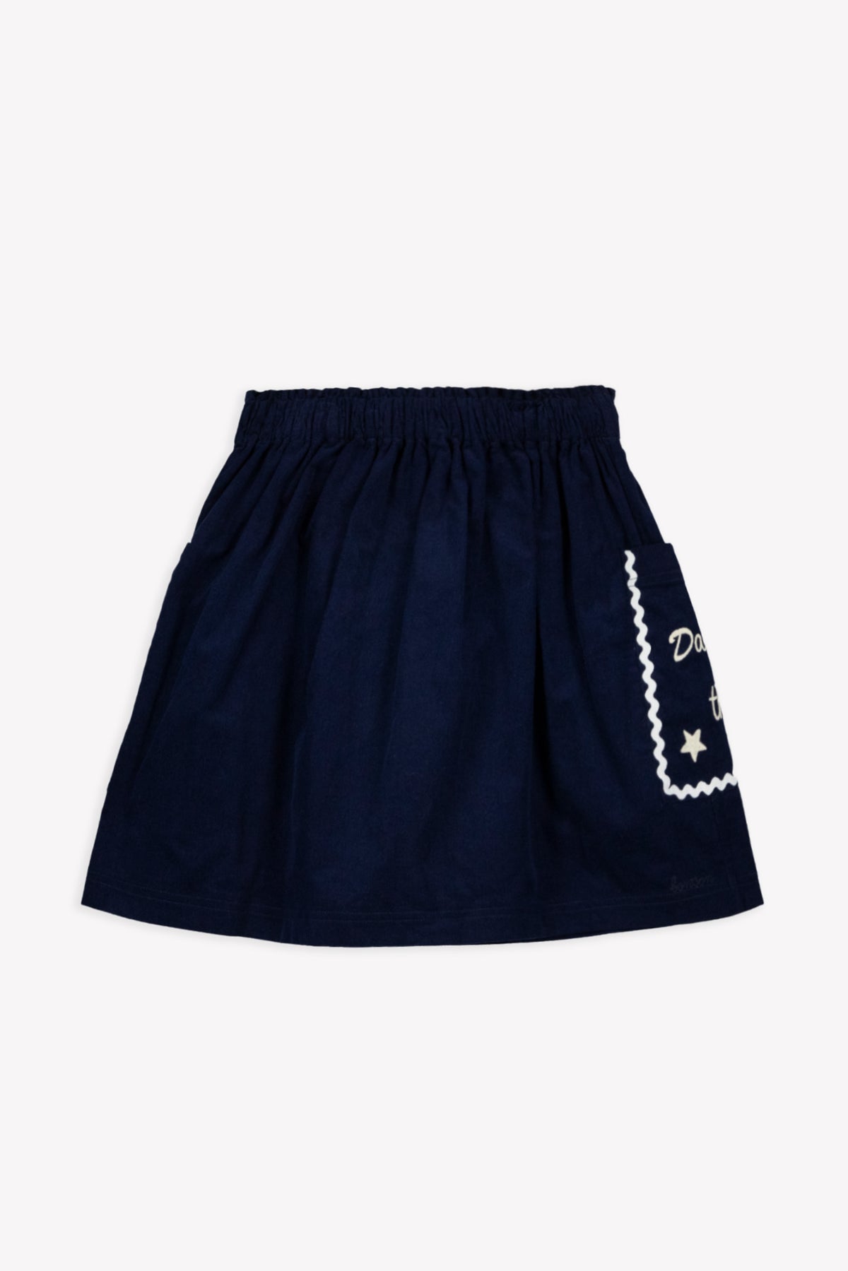 Skirt - Ruche Sailor Blue Cotton
