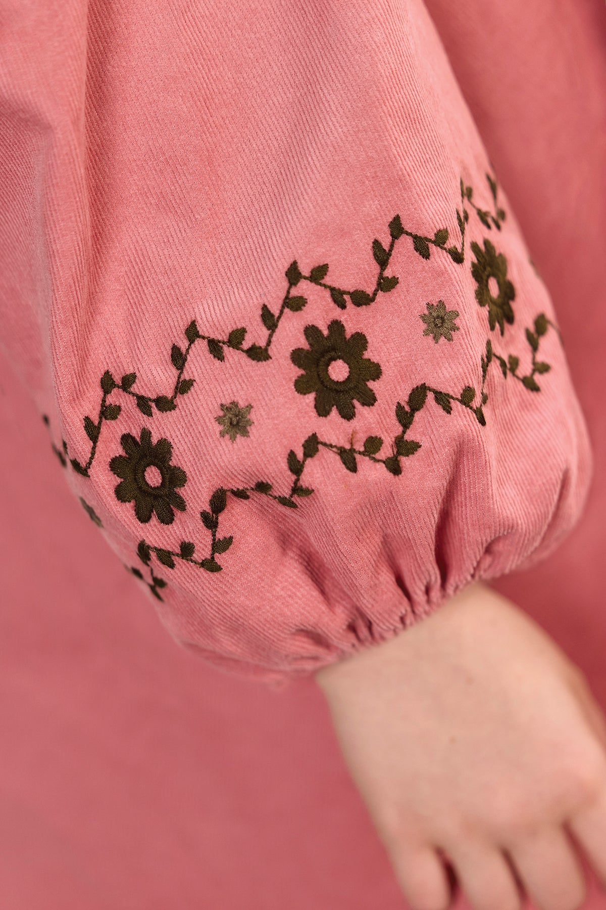 Dress - Pauline baby pink cotton