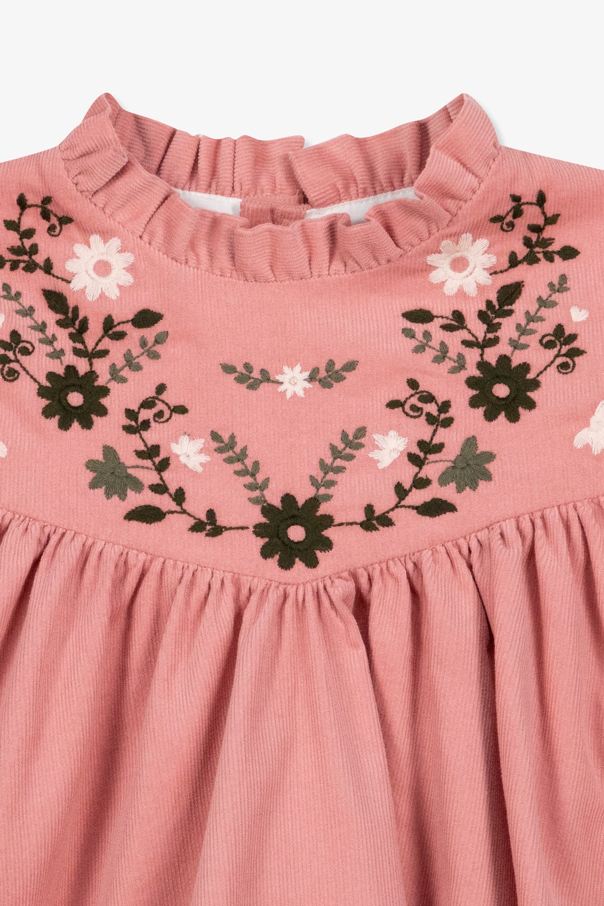 Dress - Pauline baby pink cotton