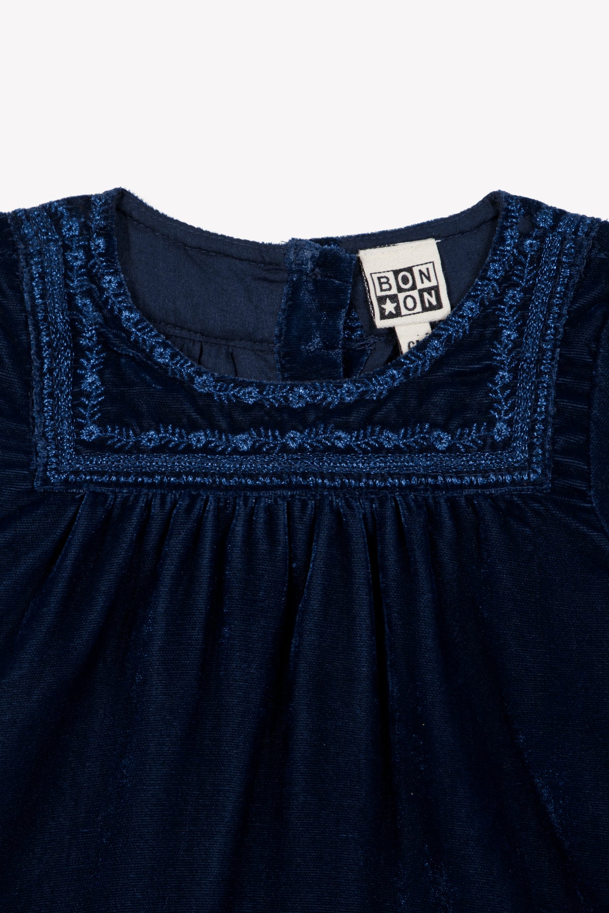 Dress - Pimousse Sailor Blue velvet