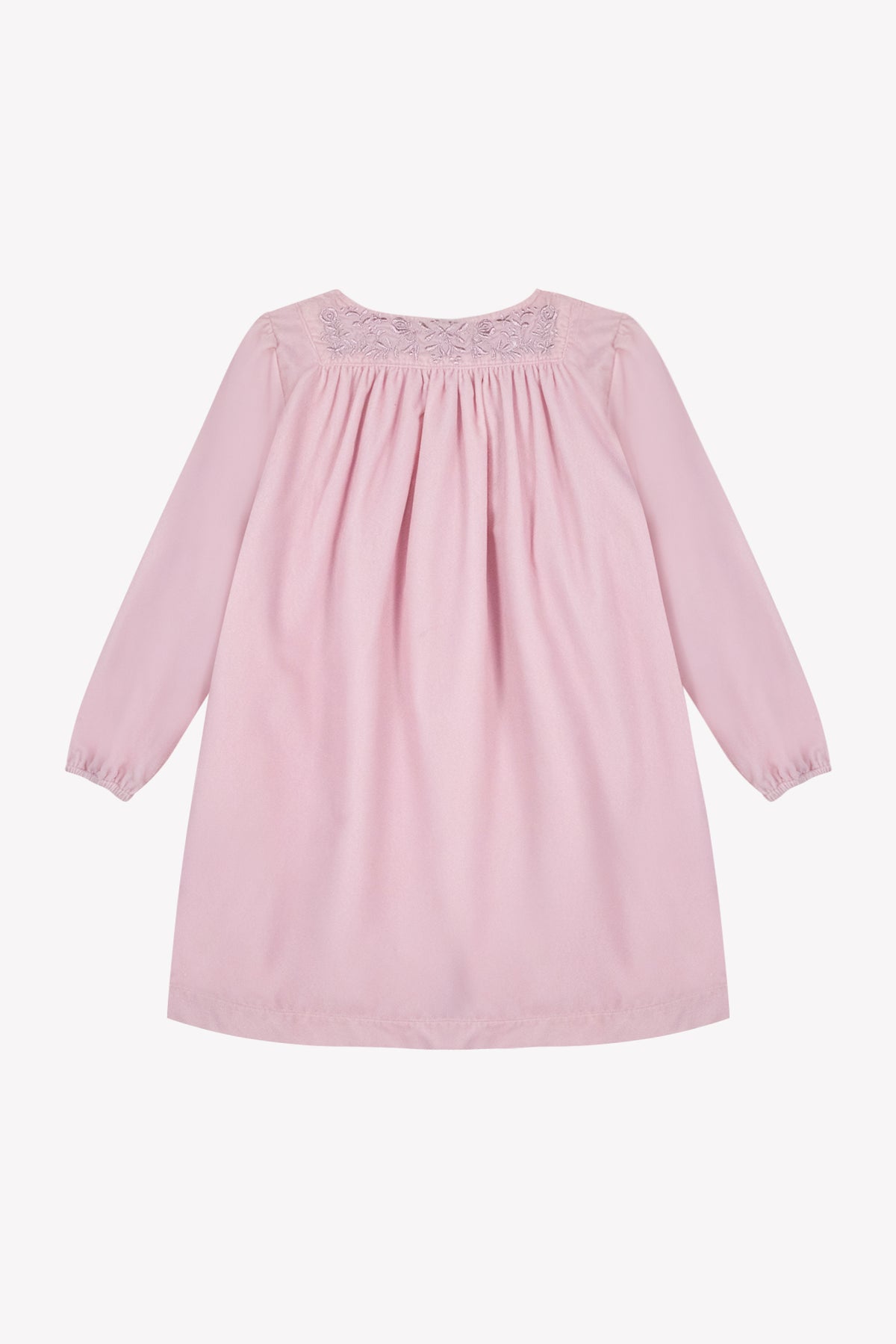 Kleid - Daisy aus Samt in Baconrosa
