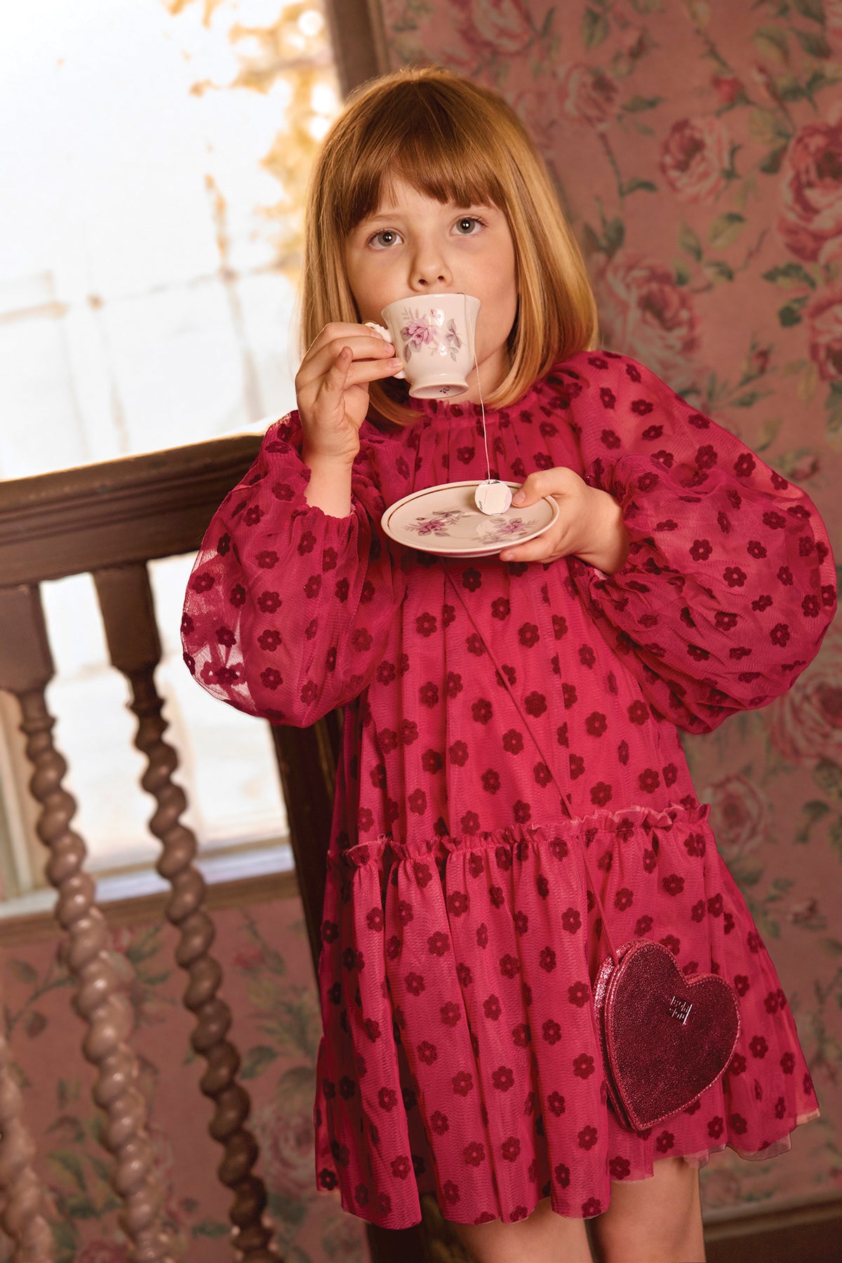 Robe - Phedre Rose Princesse Tulle