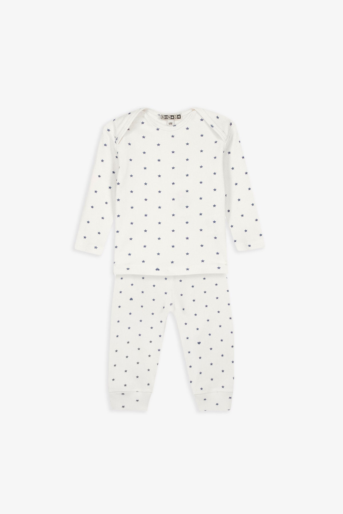 Pyjamas - Patino i blå bomuld