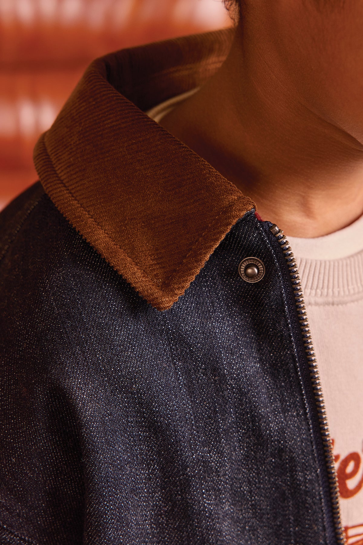 Veste - Peter Denim Brut Coton