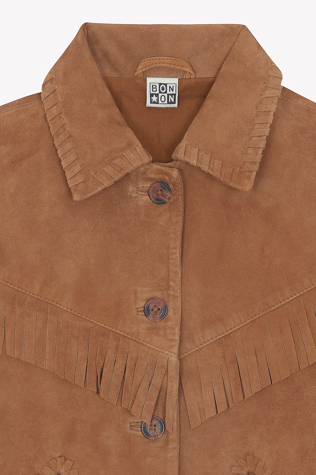 Jacke - Pocahantas James Brown Leder