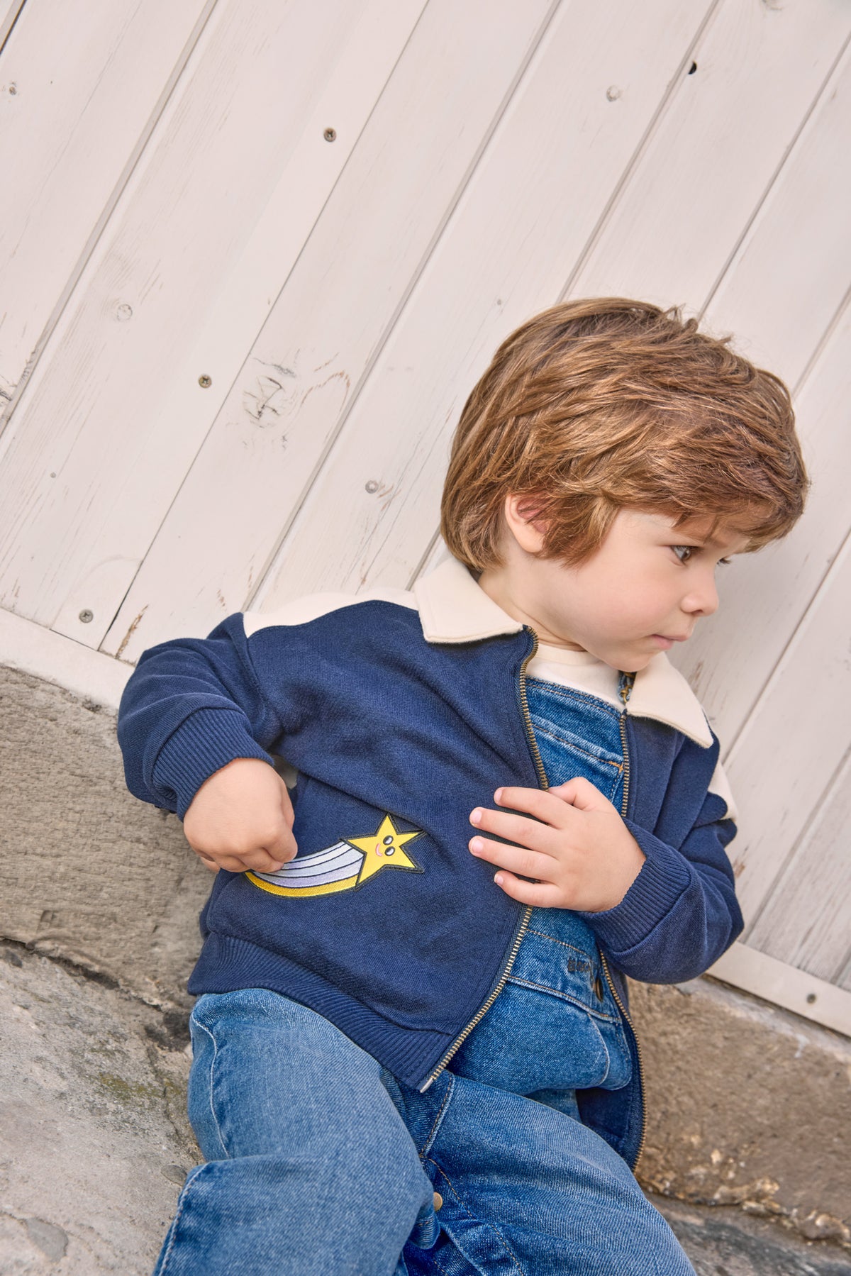 Weste - Prime in Navyblau Bonton x Lili Scratchy
