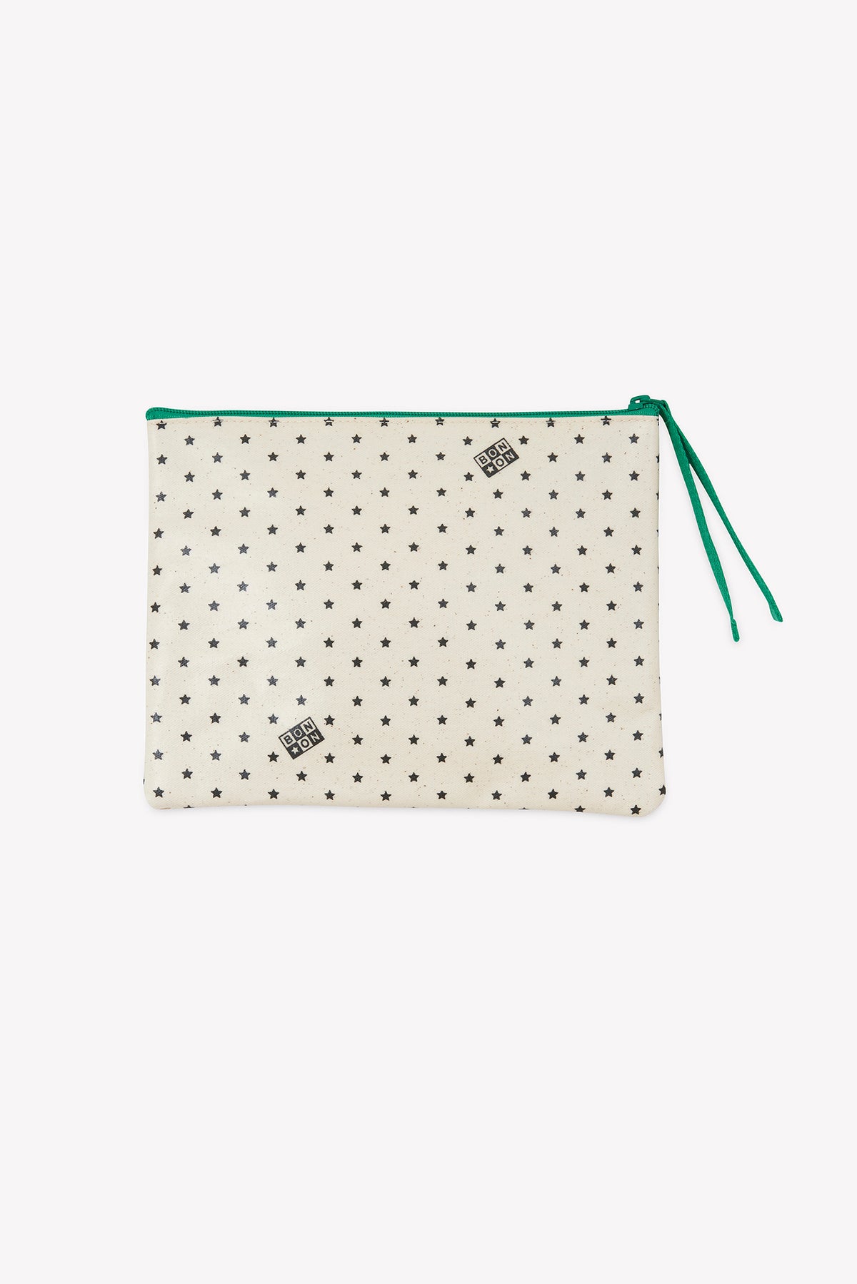 Trousse - Pochette Bonton vert chemise