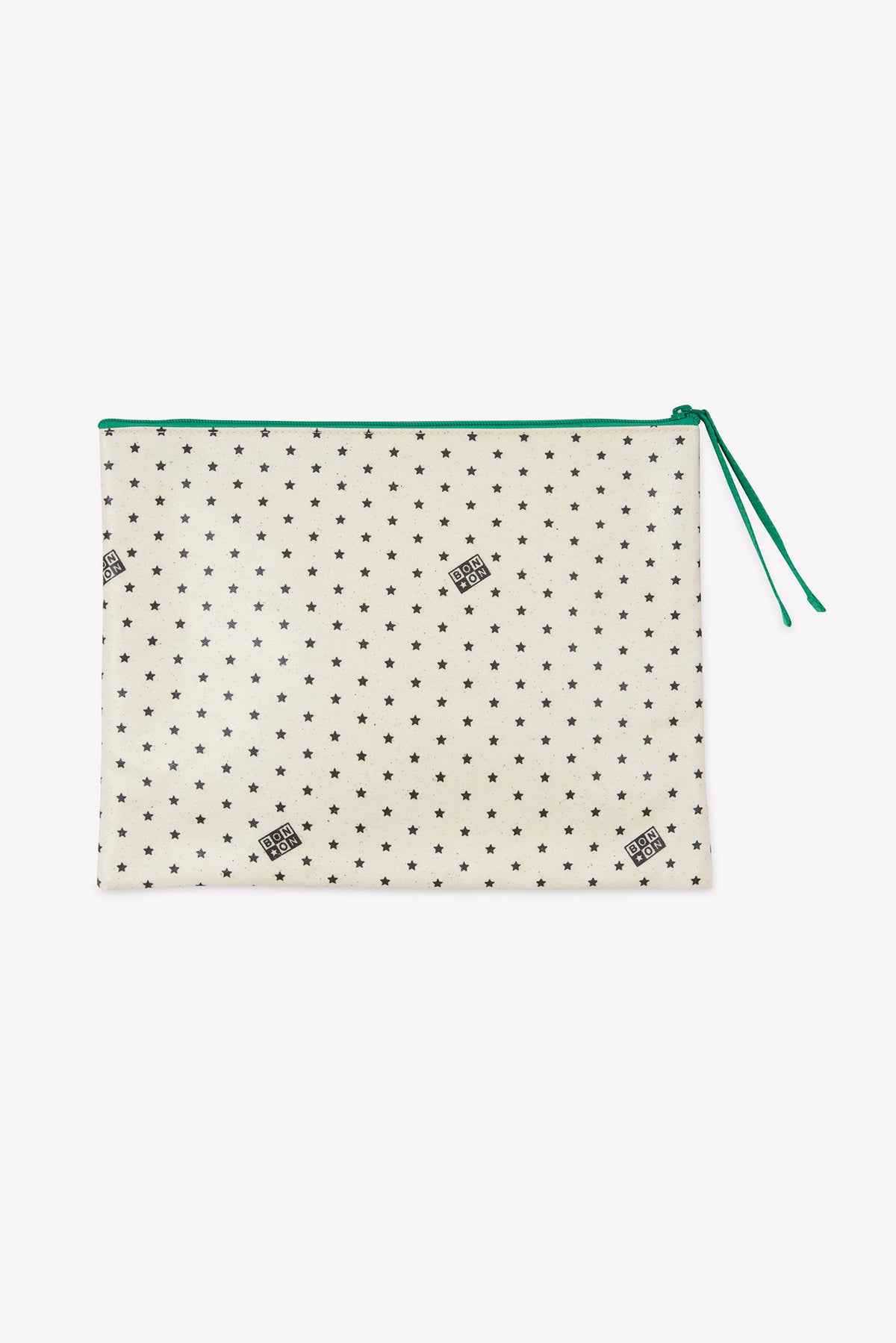 Trousse - Pochette Bonton vert chemise