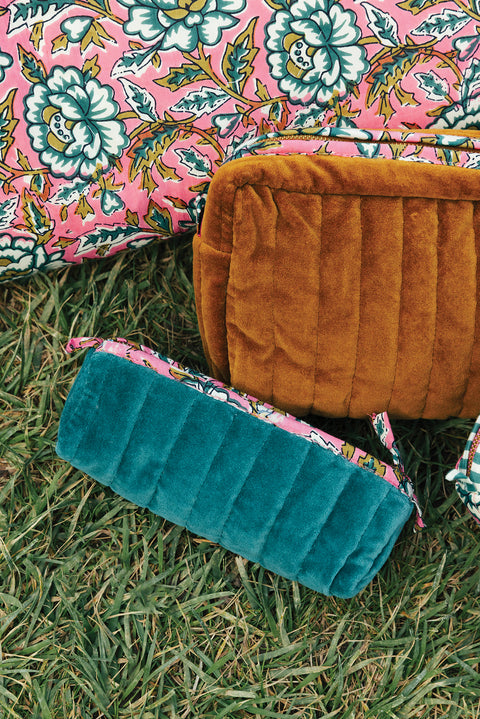 Trousse - Velours moyen modèle bronze - Image principale