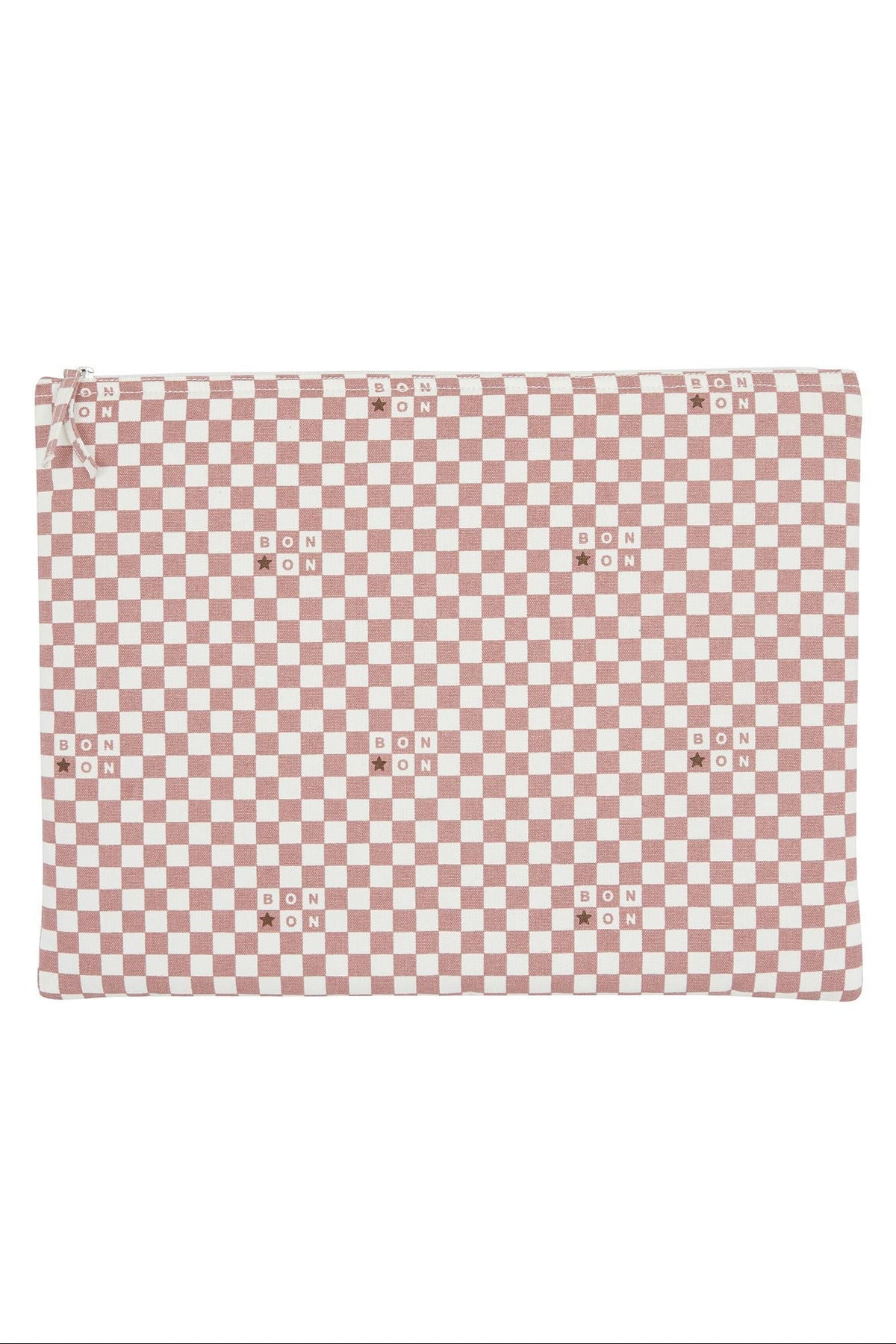 Laptop Sleeve - Sacha Pink Check