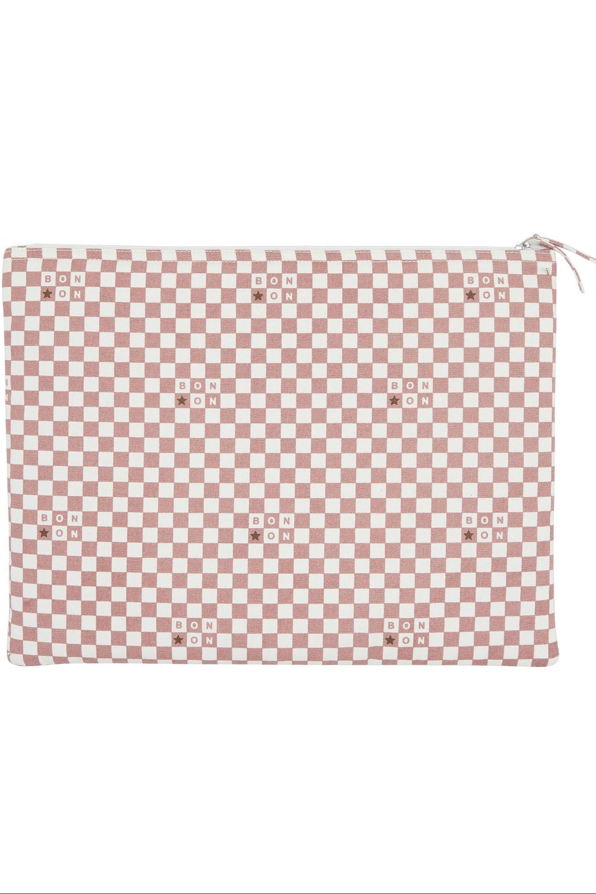 Laptop Sleeve - Sacha Pink Check