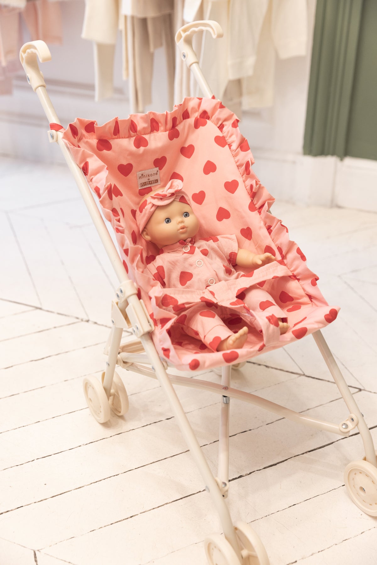 Puppenzubehör - Set Lili Herz Bonton + Minikane